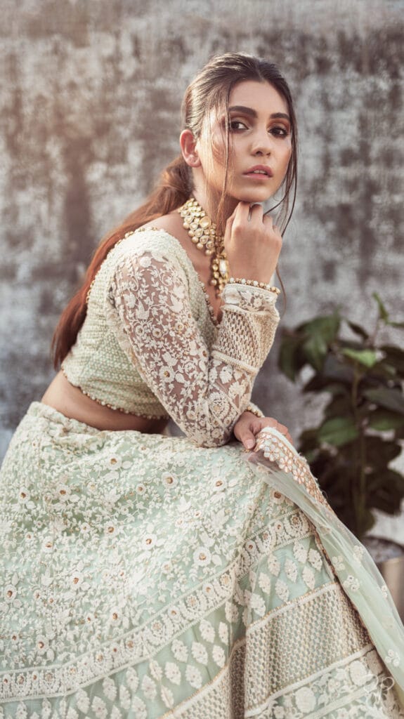 conceptuals feels of bridal look 8