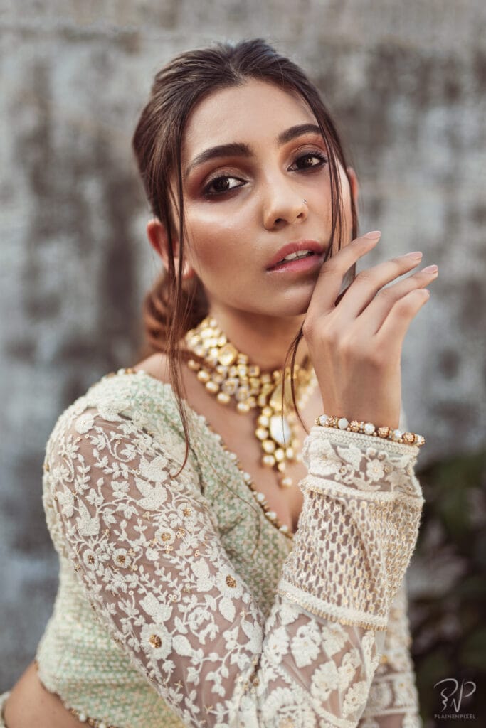 conceptuals feels of bridal look 9