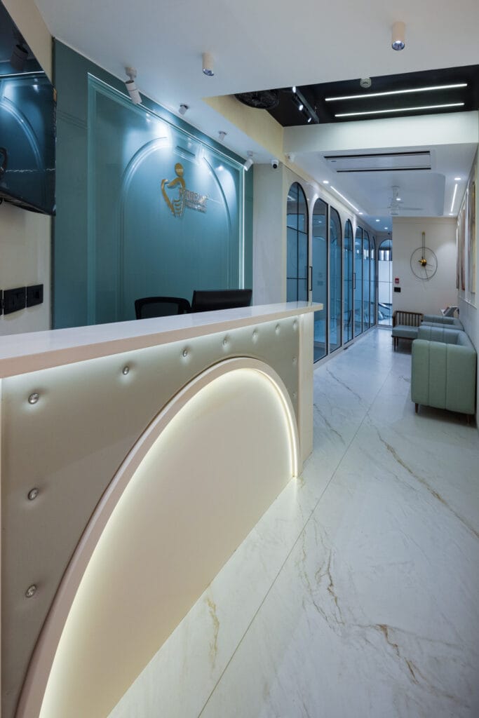 architecture and interiors krishana saraiya dental clinic 5