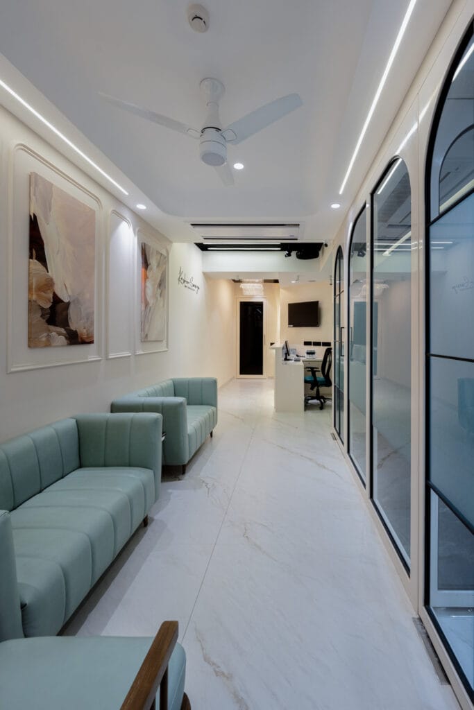 architecture and interiors krishana saraiya dental clinic 9
