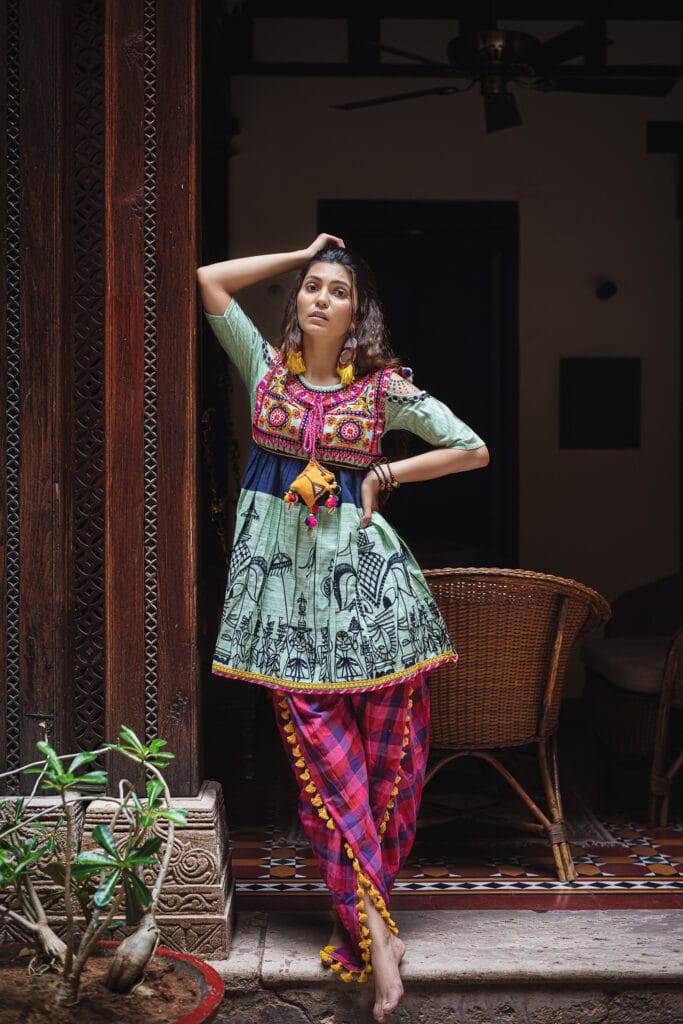 labels mesmora kedia dhoti collection 8